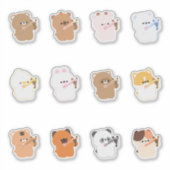 Sticker Animaux cupides (Devant)