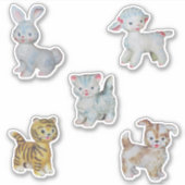 Sticker Animaux en plastique (Devant)
