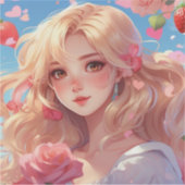 Sticker Animé (Devant)