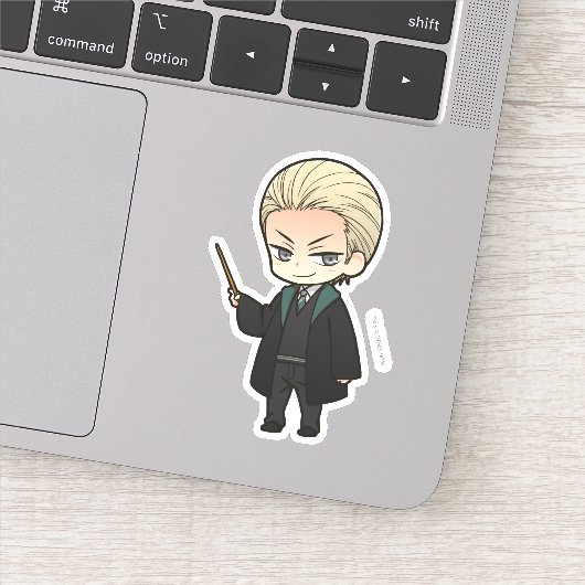 Sticker Anime Draco Malfoy (Détail)
