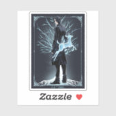 Sticker Anime du Patronus Biche de Severus Snape (Feuille)