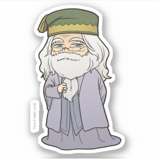 Sticker Anime Dumbledore (Devant)