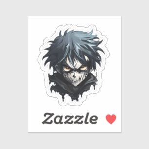 Sticker Anime Gothic Boy