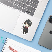 Sticker Anime Harry Potter (Ordinateur portable avec iPhone)