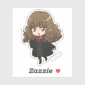 Sticker Anime Hermione Granger (Feuille)