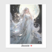 Sticker Anime Moon Princess Imaginaire Art (Feuille)