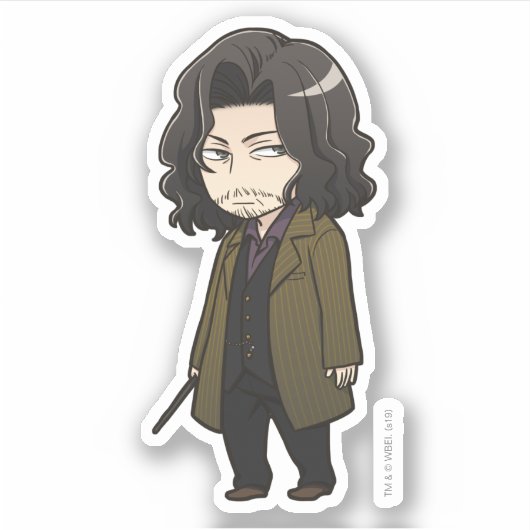 Sticker Anime Sirius Black (Devant)