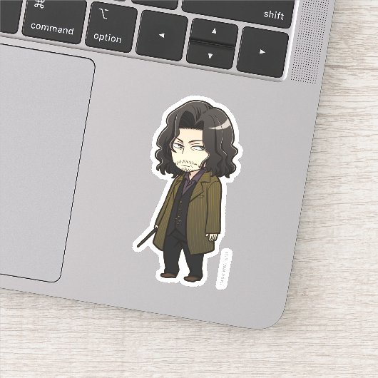 Sticker Anime Sirius Black (Détail)