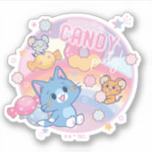 Sticker Anime Tom et Jerry Candy Party (Devant)