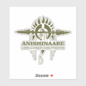 Sticker Anishinaabe 2o (Feuille)