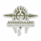 Sticker Anishinaabe 2o (Devant)