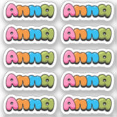 Sticker Anna (Recto)
