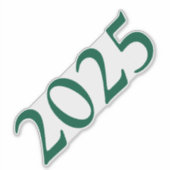 Sticker Année de diplôme (Devant)