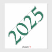 Sticker Année de diplôme (Feuille)