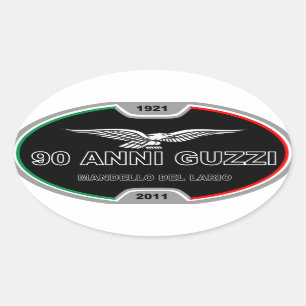 Sticker Anni Guzzi 90