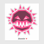 Sticker Annihilat Blixer Jsab infecté patron final rose (Feuille)