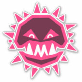 Sticker Annihilat Blixer Jsab infecté patron final rose (Devant)