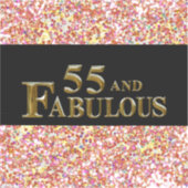 Sticker Anniversaire 55 ans (Recto)