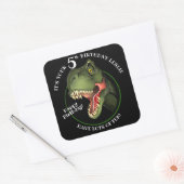 Sticker Anniversaire de enfant pour Dinoseur migno (Enveloppe)