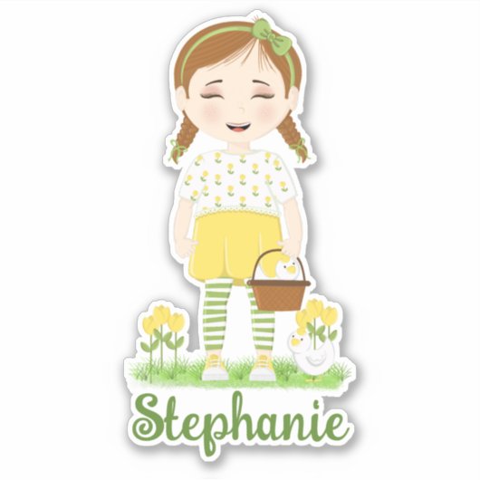 Sticker Anniversaire de Tulip (Devant)