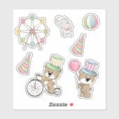 Sticker Anniversaire du Carnaval (Feuille)
