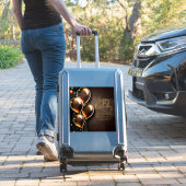 Sticker Anniversaire Noir et Or (Valise Insitu)