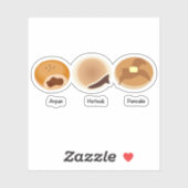 Sticker Anpan, Hottek, Pancake (Feuille)