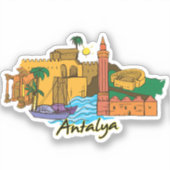 Sticker Antalya (Recto)