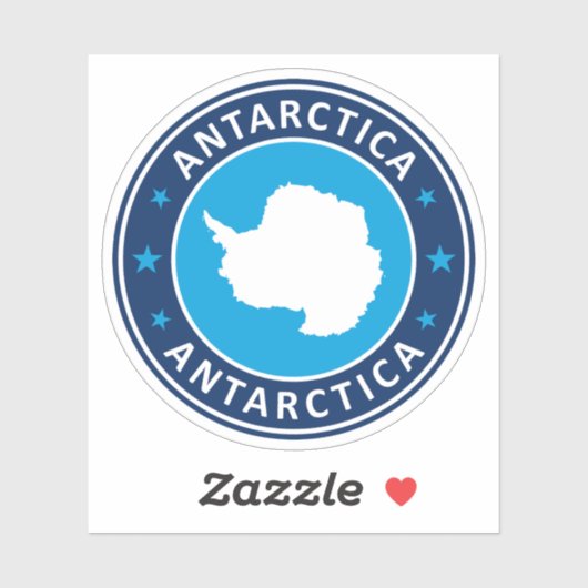 Sticker Antarctique (Feuille)