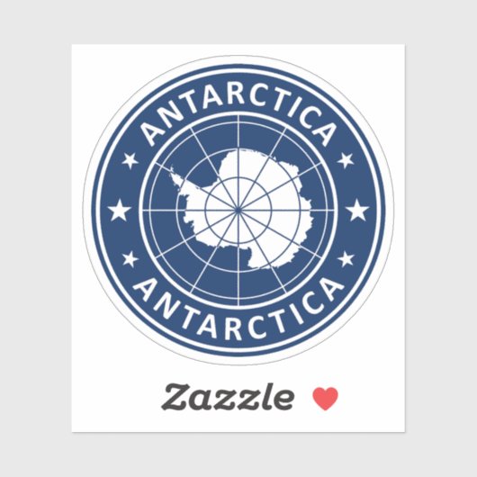 Sticker Antarctique (Feuille)
