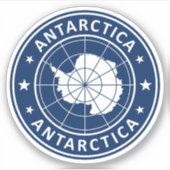 Sticker Antarctique (Devant)