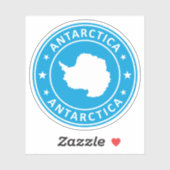 Sticker Antarctique (Feuille)