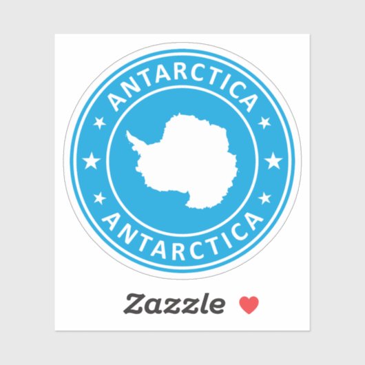 Sticker Antarctique (Feuille)