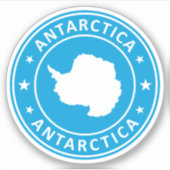 Sticker Antarctique (Devant)