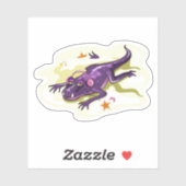 Sticker Anteosaurus Bain De Soleil Avec Casque. (Feuille)