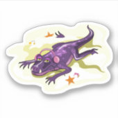 Sticker Anteosaurus Bain De Soleil Avec Casque. (Devant)