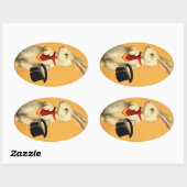 Sticker  Anthro Magic Pet Trick Konijnenhaas (Vel)