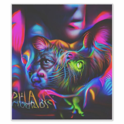 Sticker Anthrophobie (Devant)