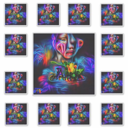 Sticker Anthrophobie 2 (Devant)