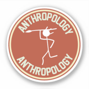 Sticker Anthropologie sociale, étudiant en anthropologie