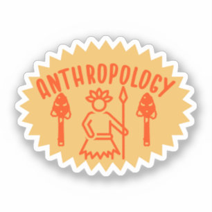 Sticker Anthropologie sociale, étudiant en anthropologie
