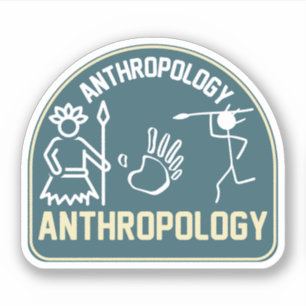 Sticker Anthropologie sociale, étudiant en anthropologie