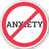 Sticker Anti-anxiété (Devant)