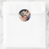 Sticker anti-chasse au phoque BABY HARP SEAL (Sac)