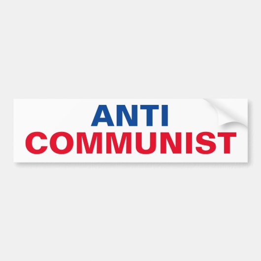 Sticker anti-communiste (Devant)