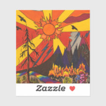 Sticker anti-incendie pandémique