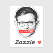 Sticker Anti Mike Johnson Election Denier (Feuille)