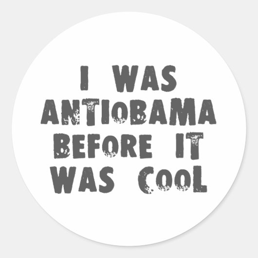 Sticker anti-Obama (Devant)