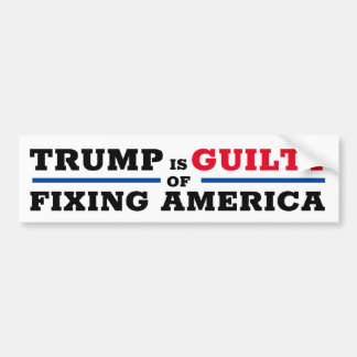 Sticker anti-pare-chocs Pro Trump Funny