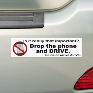 Sticker anti-textos et pare-chocs